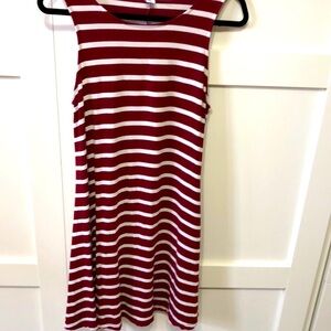 Old navy sleeveless striped dress